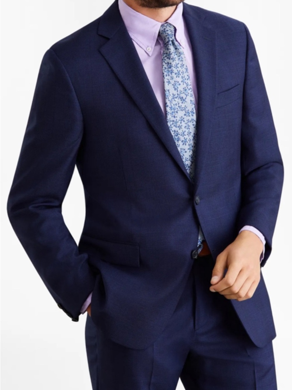 Brooks Brothers Regent Fit  Two-Button 1818 Suit Jacket Size 46R